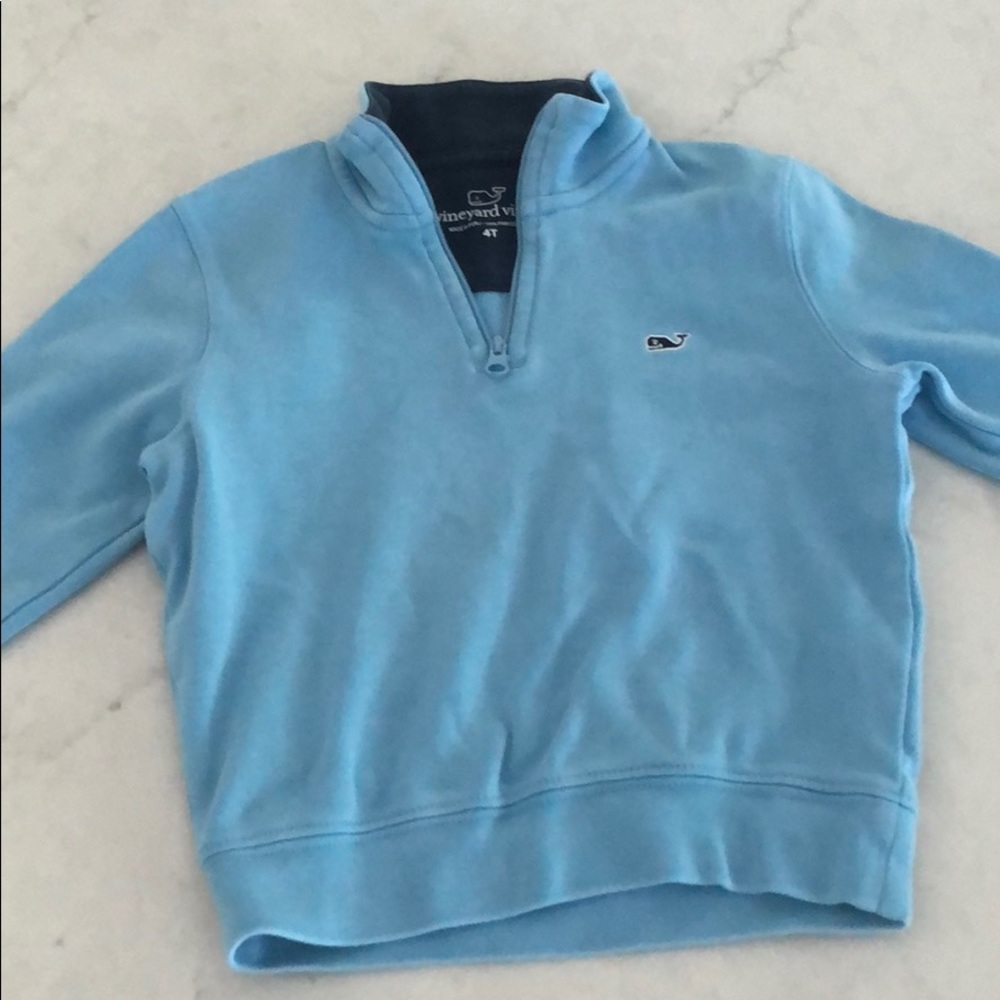 Vineyard vines 4T quarter zip. GUC